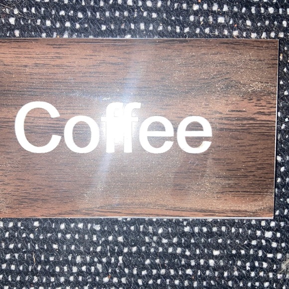 LA COLOMBE COFFEE Nameplate | VERY Rare | Philadelphia, PA Coffee Scene - Picture 8 of 9
